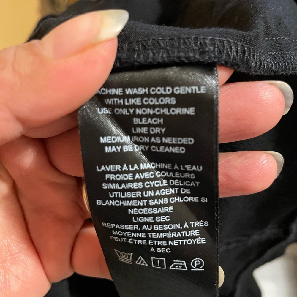 Anthropologie Black Midi Dress - Picture 7 of 7